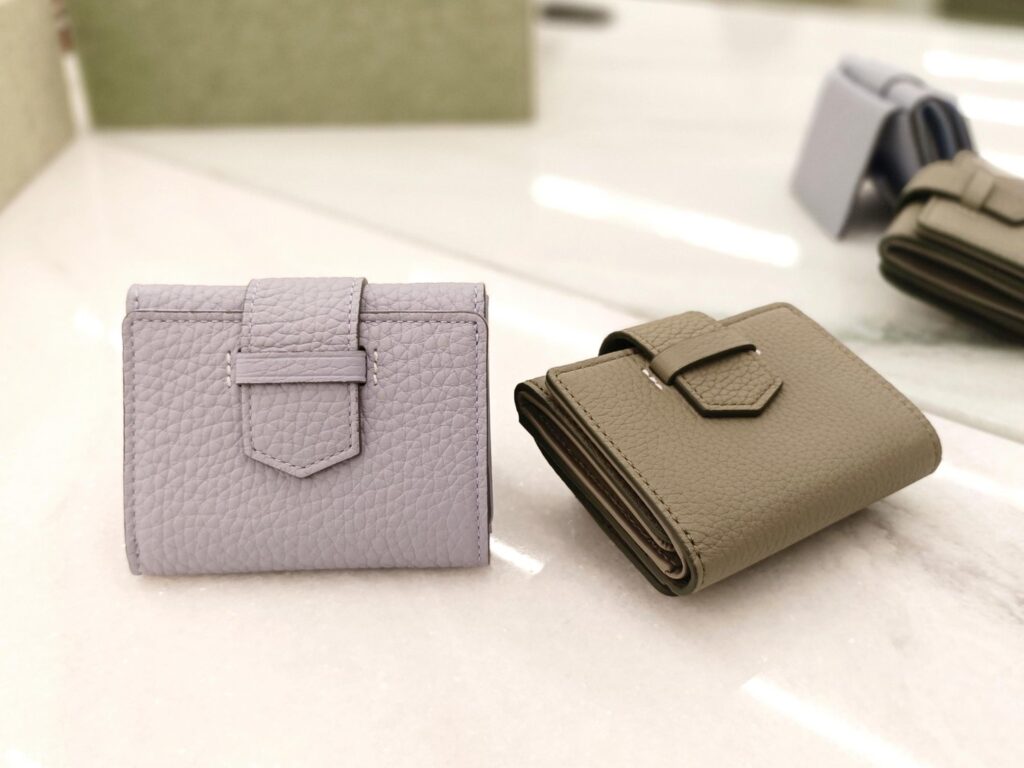 リツラグーン 三つ折り財布 札入れ 日本製 革小物 レザー グランフロント大阪 ギフト クリスマス ユニセックス