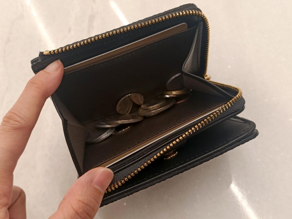 リツ Lファスナー二つ折り財布 札入れ 日本製 革小物 レザー グランフロント大阪 ギフト 廃盤 再入荷 クリスマス ユニセックス