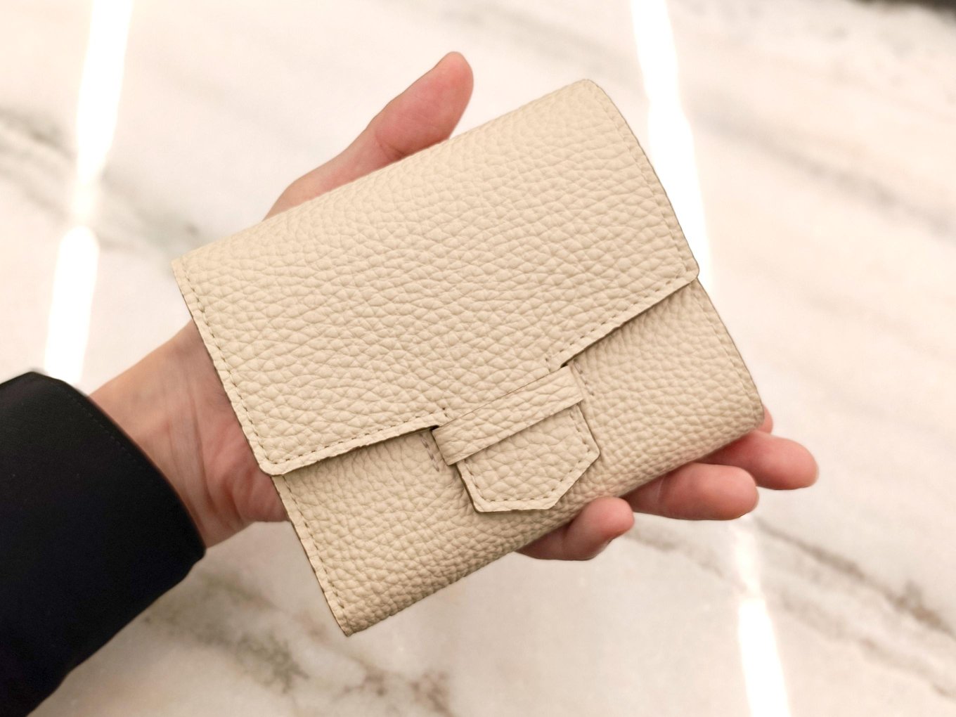 リツ 中BOX二つ折り財布 札入 日本製 革小物 レザー グランフロント大阪 ギフト クリスマス