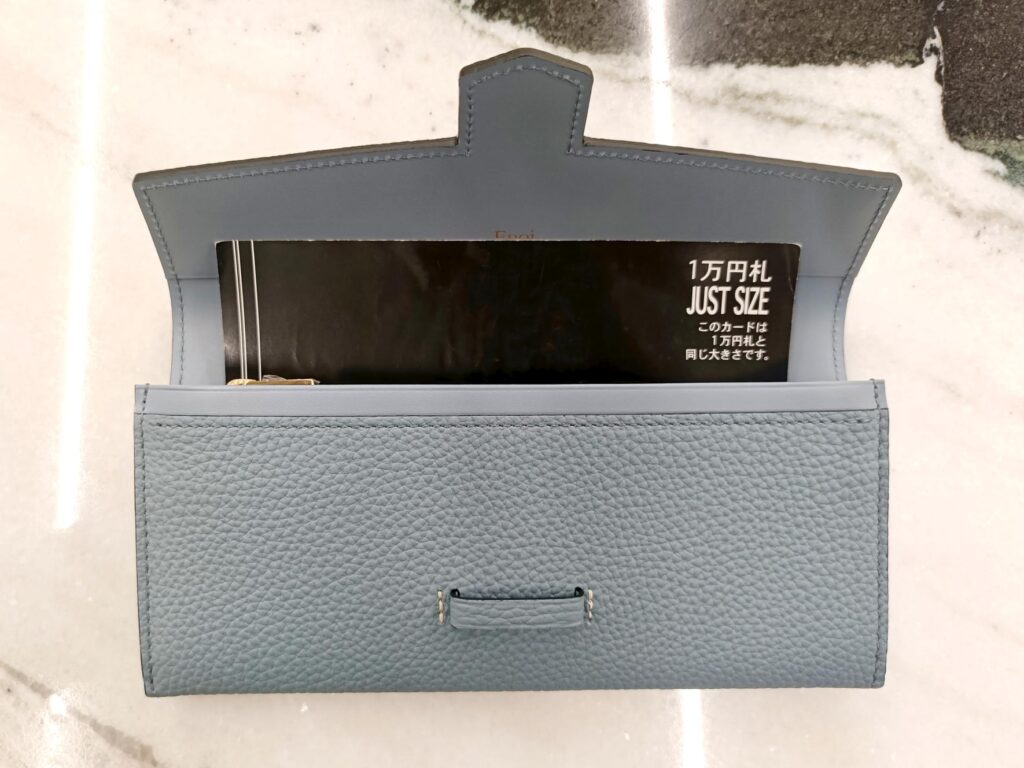 日本製 長財布 吉日 開運日 シュリンクレザー財布 エポイ