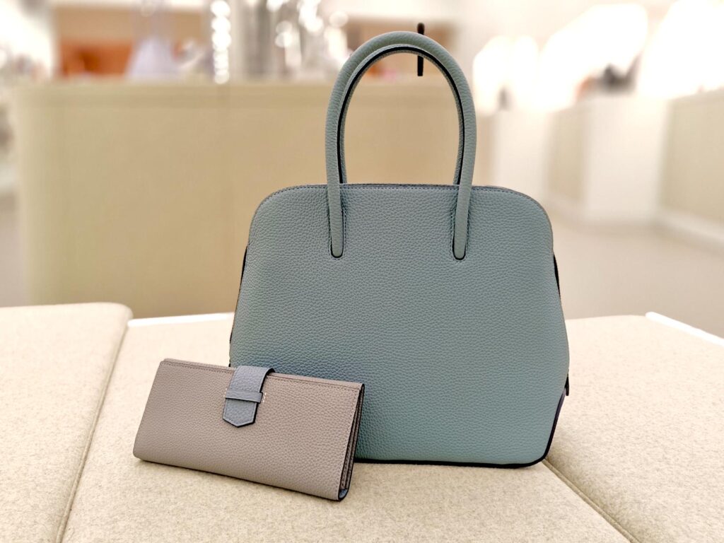 日本製 長財布 吉日 開運日 シュリンクレザー財布 エポイ ボストンバッグ