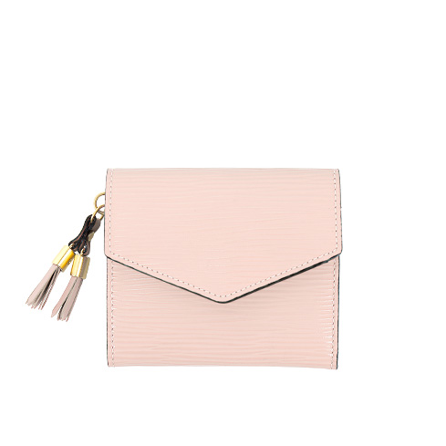 Epoi（エポイ）オリオンのレディースギャルソンミニ財布薄ピンク