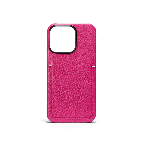 Epoi（エポイ）リツラグーンのiPhone13Pro背面カバーケース フューシャピンク