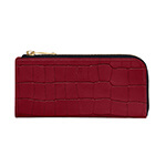 エポイのタイルシリーズの赤い長財布